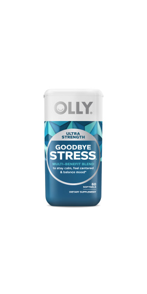 OLLY Ultra Strength Stress Softgels, Stress and Mood Support* - 60 Count