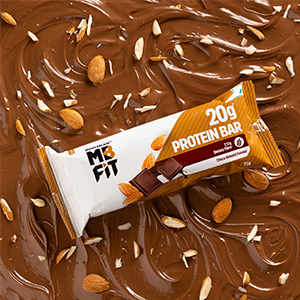 MuscleBlaze 20g Protein Bar, Choco Almond,Pack of 6