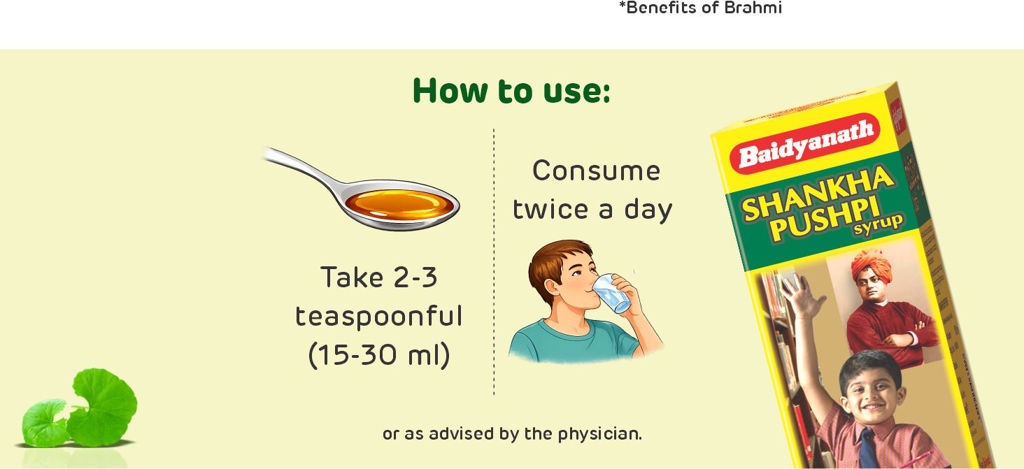 Baidyanath Asli Ayurved Shankhapushpi Syrup - 450 Ml, Liquid