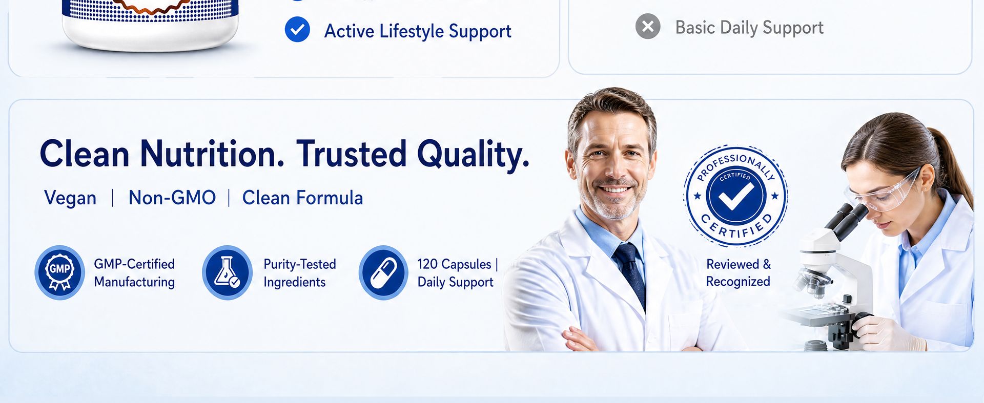 16-in-1 Vitamin B Complex Multivitamin, Methylated B12, 120 Vegan Capsules