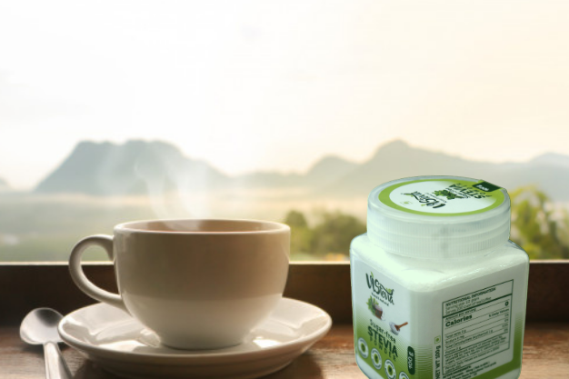 VIStevia SugarFree Stevia Powder, Diabetic and Keto Friendly - Sweetened Naturally with Stevia, Contains Zero Calories - Pack of 1 (100GM)