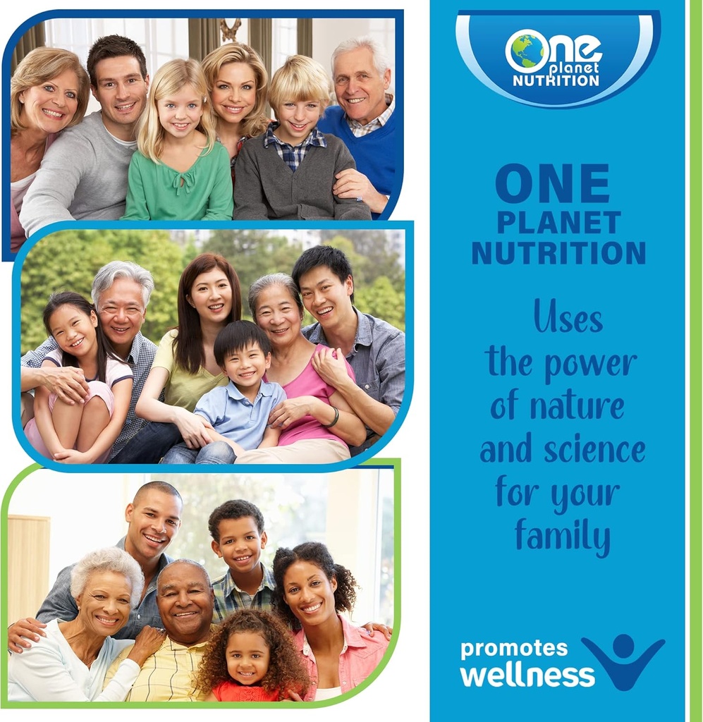 One Planet Nutrition Nano Shilajit Powder 8 oz (454 Servings), 40-60% Fulvic Acid, Nano for Enhanced Absorption, Supports Overall Wellness, Non-GMO, Vegan, Gluten Free 6