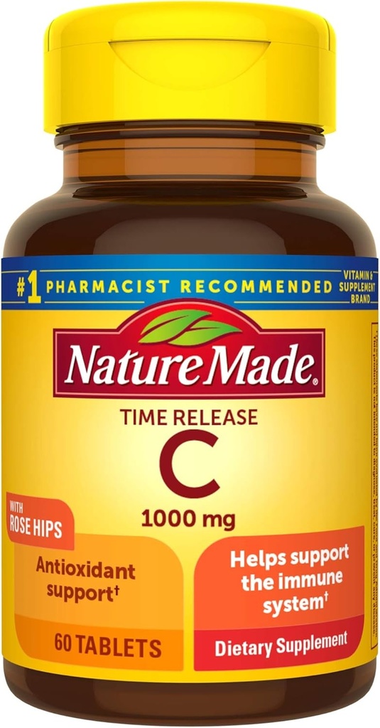 Nature Made Vitamin C 1000 mg Tablets, 100 Count to Help Support the Immune System 4