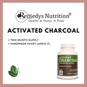 Remedy's nutrition Activated Charcoal | 1,000 mg, 60 Vegan Capsules Dietary Supplement 5