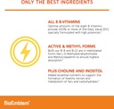 BioEmblem Vitamin B-Complex & Probiotics for Women & Men 6