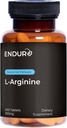 Endur L-Arginine, Healthy Blood Flow & Heart Function Supplement, Supports Exercise Performance & Immune Health, Gluten Free, 350mg (400 Tablets) 2