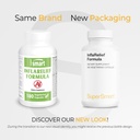Supersmart - InflaRelief Formula - with Tumeric Curcumin, Bioperine, Quercetin & Bromelain | Non-GMO & Gluten Free - 180 Vegetarian Capsules 3