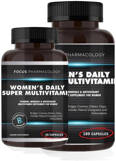 Women's Daily Super Multivitamin - 180 Capsules 5