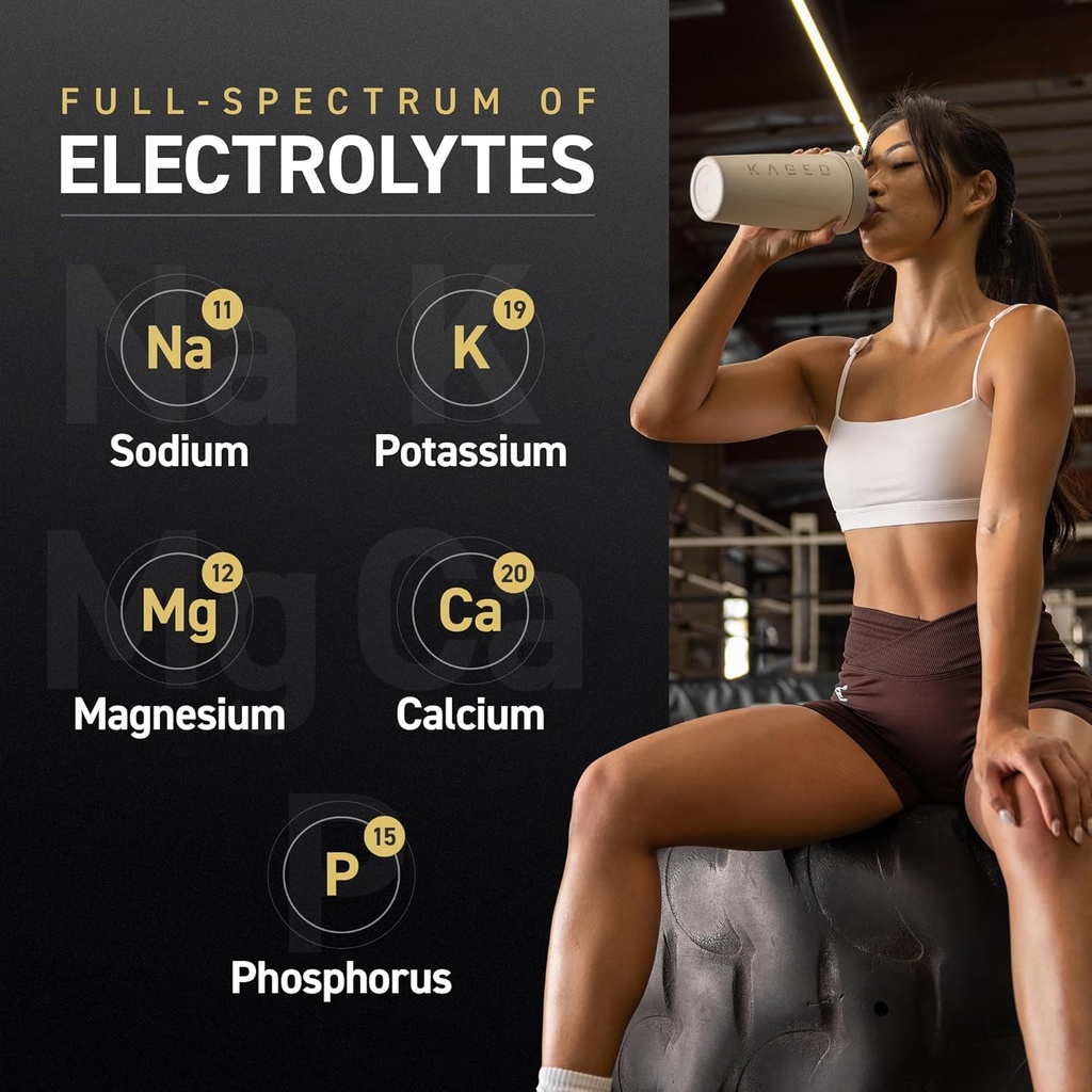 Kaged Electrolytes, Hydration Elite, Premium Electrolyte Powder Supplement, Intra Workout, Post Workout, Lemon Lime, 14 Travel Packets 4