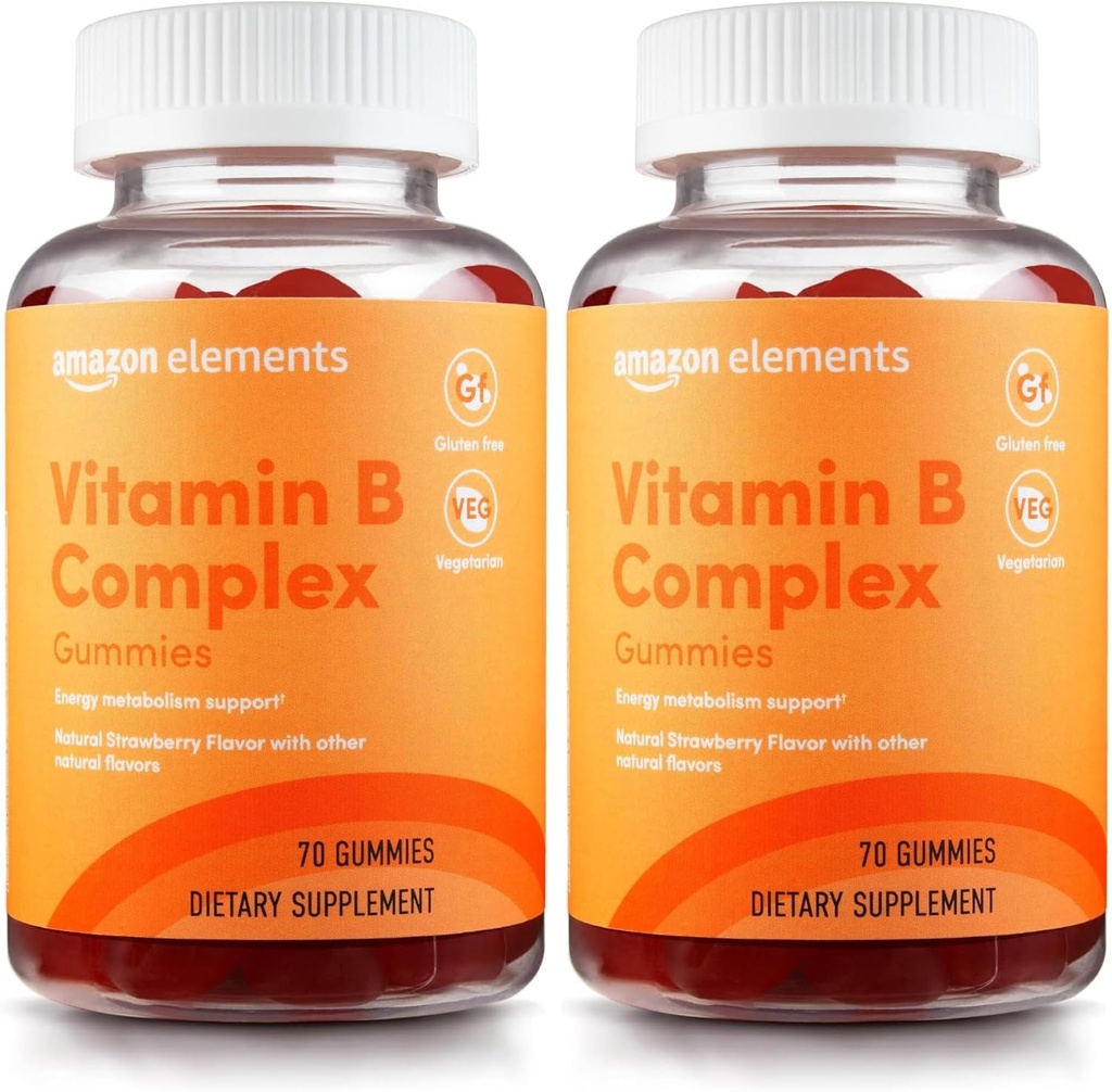 Elements - B-Complex, Supports Immune and Normal Energy Metabolism, 70 Gummies, 70-Day Supply, Vegan, Adult, Non-GMO (Previously Revly) 6