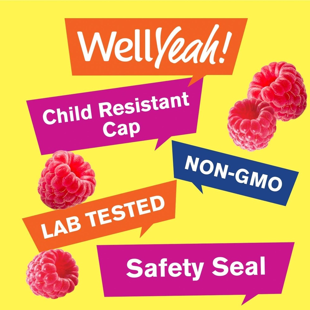 WellYeah Collagen with Biotin Gummies - Supports Skin, Hair, Nail Health, Joint Function, Bone Density, Muscle Growth, Cognitive Performance - Gluten Free, GMO Free - 60 Count 5