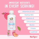MaryRuth's Liquid Nighttime Multimineral (Coconut, 32oz) & Women's Multivitamin + Hair Growth Liposomal (Peach) | Clean Label Project Verified® | Vegan | Beauty, Bedtime Routine, & Overall Health 6