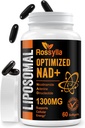 1300 MG Liposomal NAD+ Supplement | Highest Absorption | Purest NAD Supplemet to Boost NAD+ Effetively | Boosting NAD+ Supplement for Aging Defese, Cellular Energy, Longevity | 360 Count 2