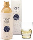 TeraGanix EM-X Gold Prebiotic, Anti Aging Drink, Dr. Formulated, Gut Flora Health Drink (50 Day Supply), Liquid Antioxidants Supplement, Balance pH (500mL) 2