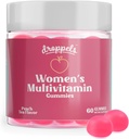 Droppels Women's Multivitamin Gummies with Folic Acid, Vitamins A, D, C, E, K, B6, B12, Biotin & More | Vegan, Non-GMO & Pectin-Based Daily Vitamins for Women | Peach Tea Flavor, 60 Count 2