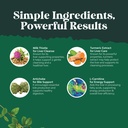 Natures Craft Cleansing Herbal Liver Detox Gummies Liver Support Milk Thistle Gummies with Artichoke Extract Turmeric Curcumin and L-Carnitine - Vegan and Non-GMO - Sweet Lemon (60 Servings) 6