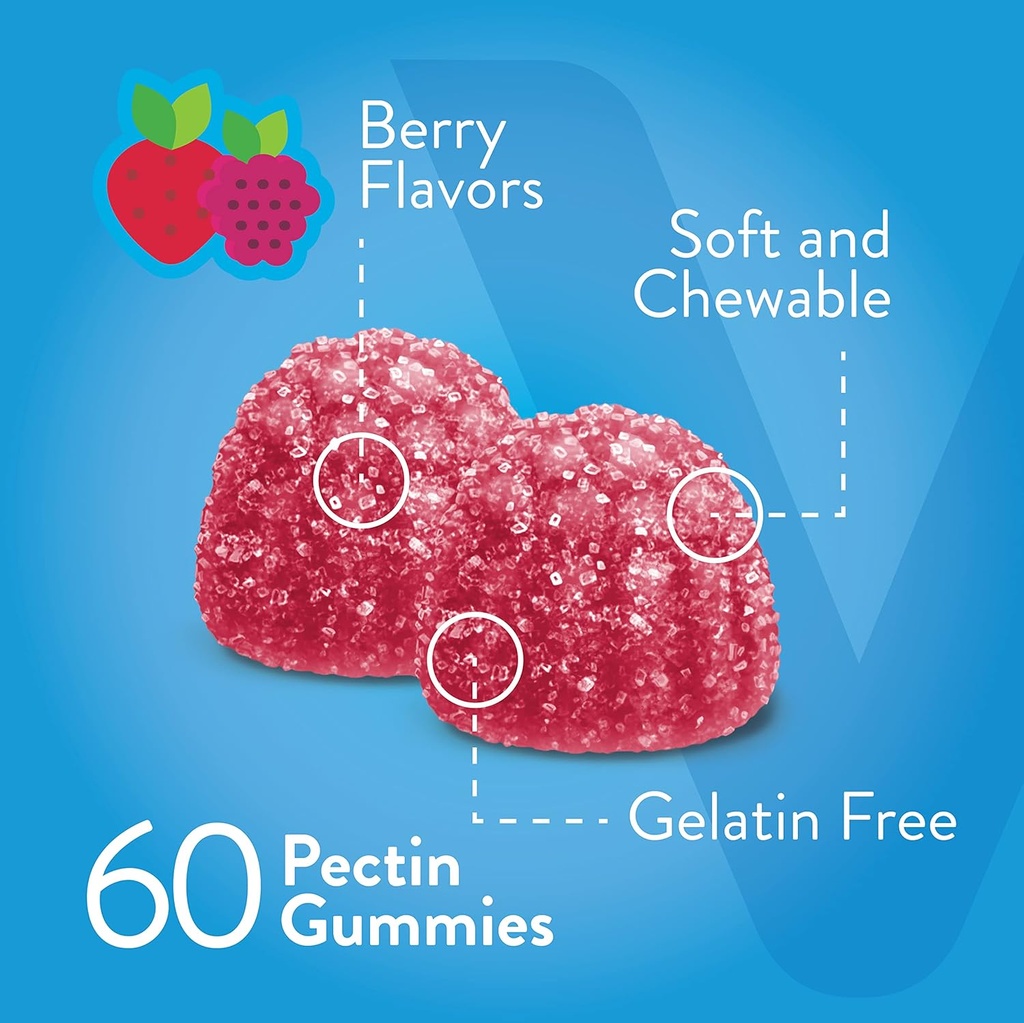 Viteey Vitamin D3 Gummies for Adults & Teens - 10,000 IU, 250mcg, Maximum Strength - Joint & Muscle Health, Immune Boost - Chewable Vitamin D Gummies - Vegetarian, Gelatin Free - Tasty Berry Flavored 4