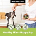 JustFoodForDogs Skin & Allergy Care Soft Chews Supplement for Dogs, Seasonal Allergies, Itchy Skin Relief, Inflammation, Immune Support - 45 Count 5