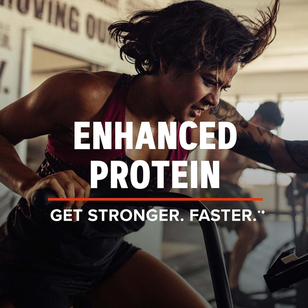 GNC AMP Wheybolic Clinically Proven Protein Powder, 40g Whey Protein, BCAA, Leucine, Increases Muscle Strength, Muscle Building, 3rd Party Tested, Gluten Free, Classic Vanilla, 33 Servings 4