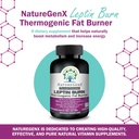 Leptin Burn - Thermogenic Fat Burner, Appetite Suppressant, Energy Booster & Metabolism Booster for Weight Loss - Diet Pills That Work Fast for Women & Men - 60 Slim Pills, Gluten Free 3