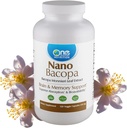 One Planet Nutrition Nano Bacopa 250 mg Veggie Capsules (120 Servings), Bacopa monnieri Extract, Nano for Easy Absorption, Enhances Memory & Focus, Non-GMO, Vegan, Gluten-Free 2