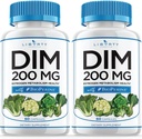 DIM Supplement 200mg - DIM Diindolylmethane Plus BioPerine - Estrogen Balance, Hormone Menopause Relief, Acne Treatment, Vegan - 180 Count 3