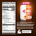 Dymatize x Dunkin' Glazed Donut ISO100 Whey Protein Powder, 25g of Protein, 5.5g BCAAs, 120 Cal., Gluten Free, 1g Fat, 1g Sugar, 2g Carb (20 Servings) 6