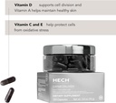 Caviar Collagen Capsules - Beauty Supplement with 2,000 mg Marine Collagen Peptides, Caviar Extract and Vitamin Complex 6