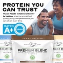 Muscle Feast Premium Blend All Natural Hormone Free Grass-Fed Whey Protein Powder, Chocolate, 5lb 4