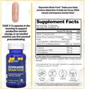 NATURAL STACKS Dopamine & GABA Brain Food Bundle - Supports Mental Drive, Calmness & Relaxation* - 120 Total Capsules 6