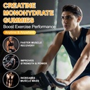 2 Pack Creatine Monohydrate Gummies 5000mg for Men & Women, 120 CT Chewable Creatine Monohydrate for Energy Boost, Muscle Support, 5.6g of Creatine Monohydrate per Serving - Sugar Free 4
