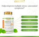 SIGNIFY NATURE StreStop – cortisol Manager – Adrenal Fatigue Supplements – cortisol Health – Adrenal Cortex – Lemon Balm – Adrenal Restore - Serotonin Booster 5