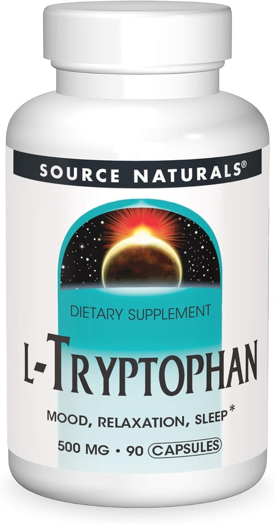Source Naturals: L-Tryptophan, 500 mg 90 caps 2