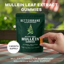 Betterbrand BetterLungs Sea Moss Gummies 1600mg Organic Irish Sea Moss for Lung and Immune System Support 1000mg Organic Bladderwrack and Burdock Root - 60 Count Apple Flavored (30 Days Supply) 4