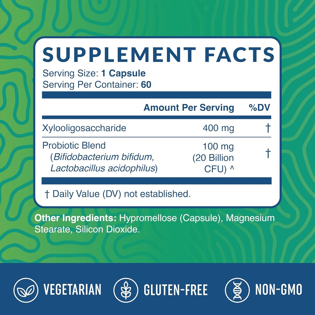 Probiotic & Prebiotic Capsules and Probiotic Gummies | Complete Gut Health, Digestion, and Immune Support Bundle | Gummies with 20 Billion CFU, Vitamin C, and Folic Acid 3