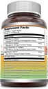 Amazing Formulas Ashwagandha Supplement | Contains Turmeric, Ginger, Rhodiola, & Black Pepper | 5200 Mg Per Serving | Veggie Capsules | Non-GMO | Gluten-Free | Made in USA (1 Pack | 120 Count) 3