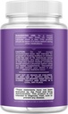 Activated Charcoal Pills Detox & Cleanse - Purifying Coconut Capsules with 1200 mg Per Serving for Bloating Relief - Active Detoxification Supplement for Body & Gut Health - 90 Count - 3 Pack 3