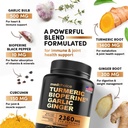MEDCHOICE Sleep Melatonin (90ct), Turmeric & Ginger (120ct), and Nootropic Brain (120ct) Supplement Bundle - Wellness Trio for Brain, Sleep, & Immune Support - Vegan, Non-GMO, Gluten-Free 4