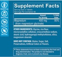 The Vitamin Shoppe Magnesium Glycinate 400MG - High-Absorption Formula to Support Energy Production, Promote Muscle Relaxation, and Enhance Heart Health for Overall Wellness (180 Tablets) 4