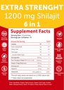 Lunakai USA Made Pure Shilajit Gummies 1200mg with Ashwagandha & Chaga - Himalayan Shilajit for Men & Women, Energy & Vitality Support, 60ct 6
