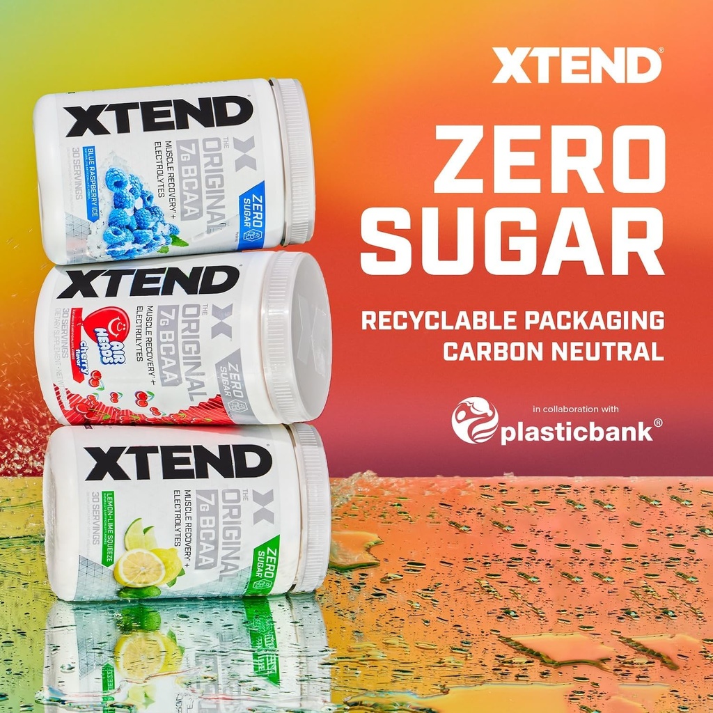 Xtend Original BCAA Powder 7g BCAA and 2.5g L-Glutamine, Sugar Free Post Workout Muscle Recovery Drink with Amino Acids for Men & Women, 30 Servings 6