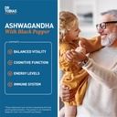 Dr. Tobias Saw Palmetto Supplement and Ashwagandha Capsules, Support Hormonal Health for Women & Men, Resilience & Balance Supplements, Non-GMO 6