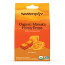 Wedderspoon Bio Manuka Honig Tropfen, Honig & Echinacea, 20 Count (Pack von 1) | Echte neuseeländische Honig | Perfekte Remedy für trockene Bedrohungen