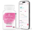 Natureland 40 Count, 600mg Borsäure Vaginal Suppositorien, Made in USA, Wiederherstellen pH Balance und Reduce Dryness, Odors, Itchiness und Entladung, Unterstützung Intimate Gesundheit (40 Count (Pack von 1))