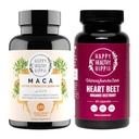 Happy Healthy Hippie Beetroot Kapseln & Organic Maca Energy Pills & Libido Enhancer
