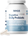 NYO3 Digestive Probiotics 57 Bilion CFU 7 Strains,60 Kapseln,Bloat Relief, unterstützt Verdauung & Immungesundheit