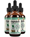 Thyrobin - Advanced Thyroid Support Supplement - Flüssige Lieferung für bessere Absorption - Iodine, Sting Nettle, Kelp, Astragalus, Ashwagandha &amp; mehr!