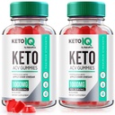 NutraRize (Pack mit 2 Keto IQ Keto ACV Gummis, Formel für erhöhte Gewichtsverlust, Nahrungsergänzung, Gomitas Bewertungen (120 Gummis)