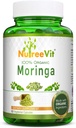 NutreeVit 100% Bio Moringa Kapseln - 60 Count Bottle