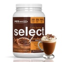 PEScience Wählen Sie Cafe Protein Kaffee Flavored Powder, Caramel Macchiato, 100mg Koffein, 20g Iced Protein Kaffeepulver oder Creamer, 20 Servierungen